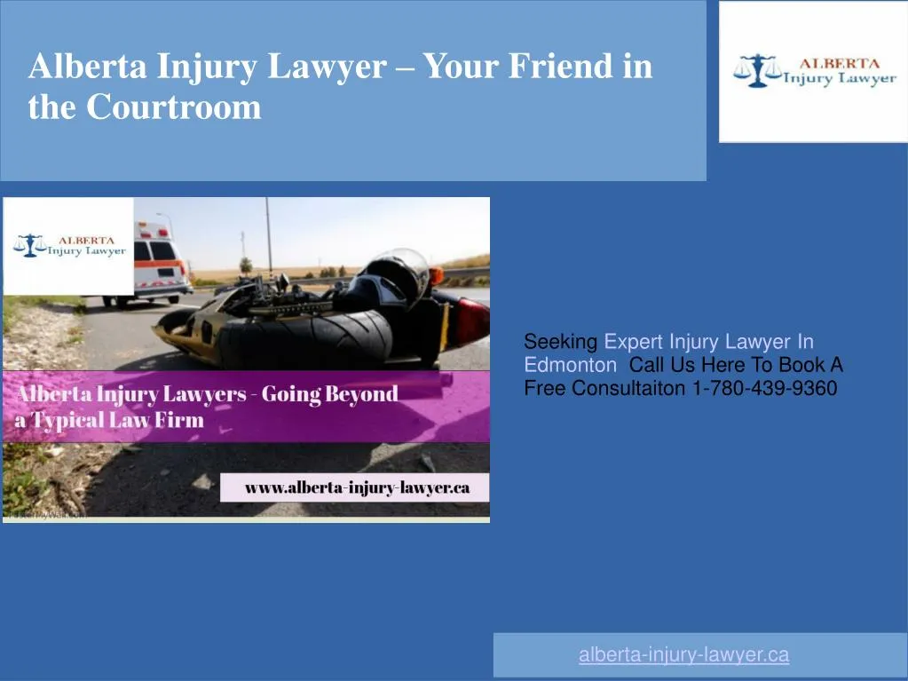 alberta injury lawyer your friend in the courtroom