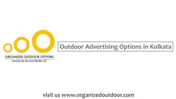 Outdoor Advertisement in India | Organized Outdoor
