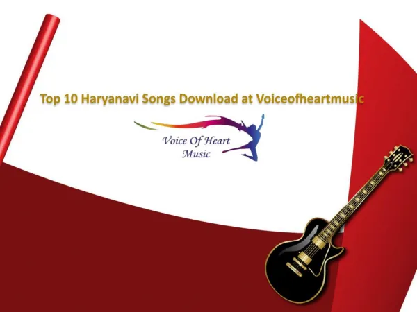 Top 10 Haryanavi Songs Download - Voiceofheartmusic