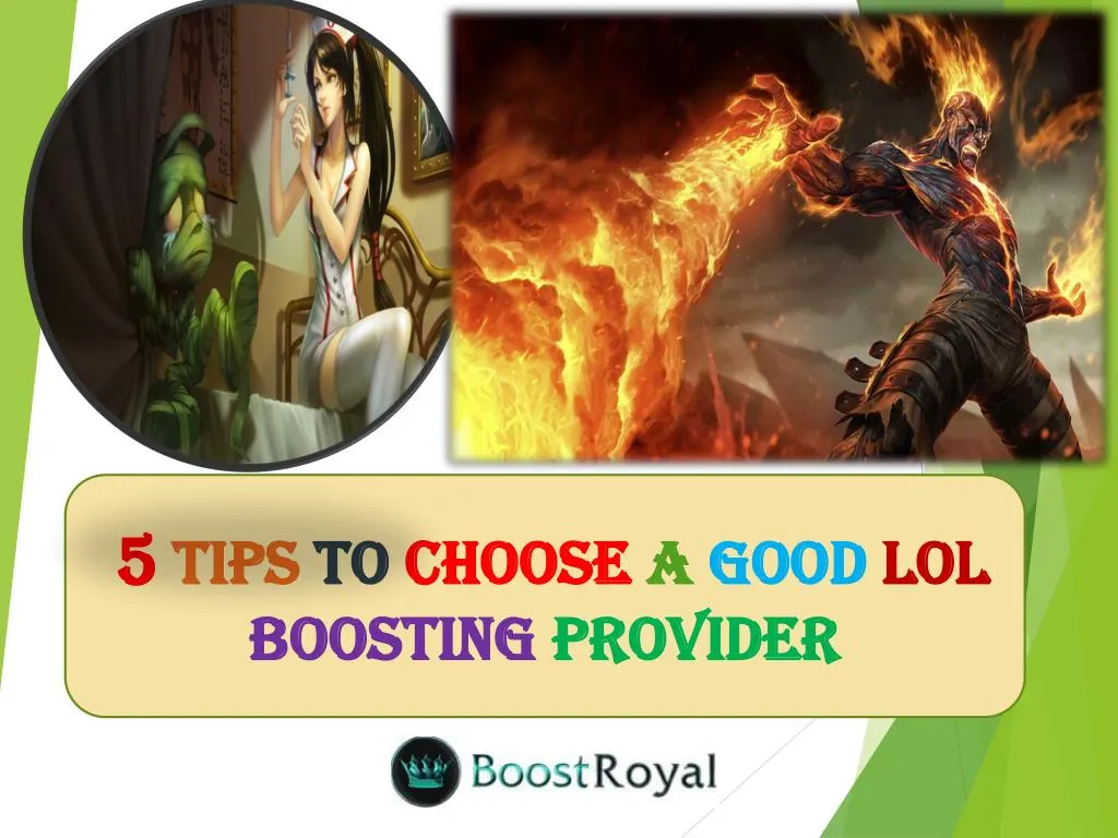5 tips to choose a good lol boosting provider