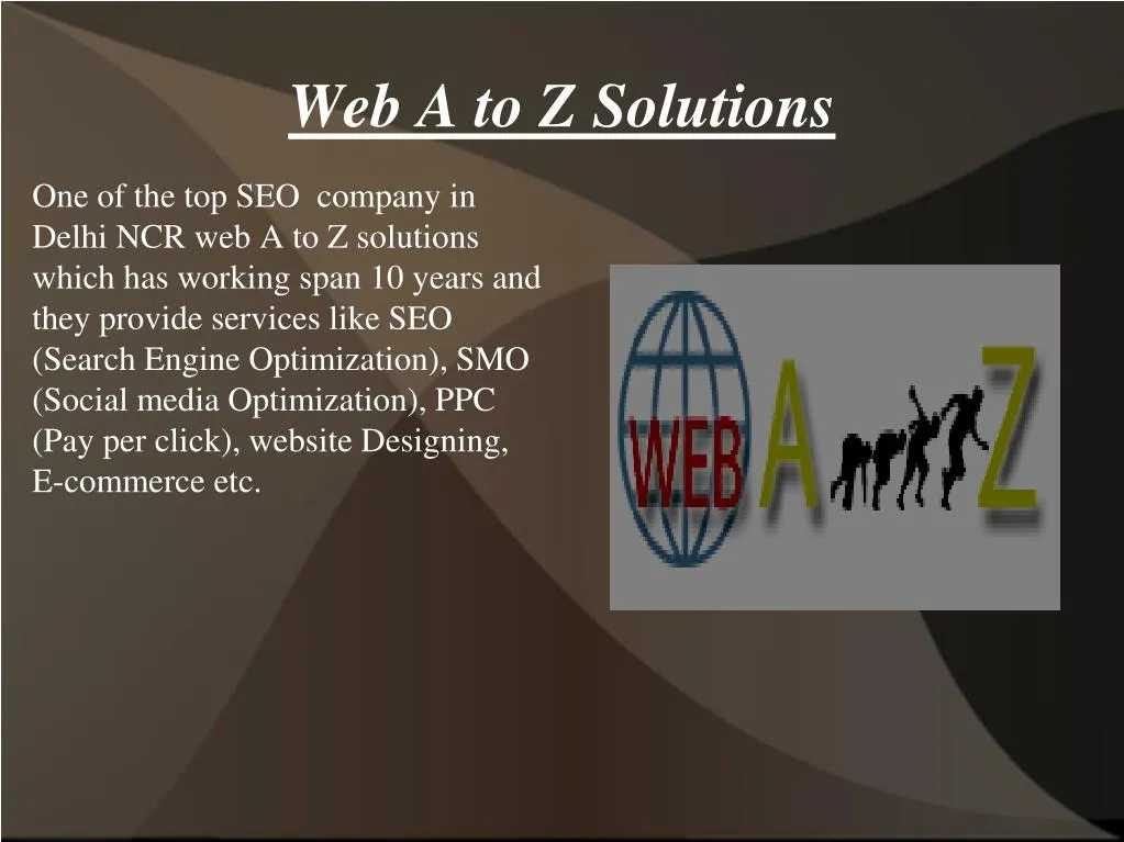 web a to z solutions