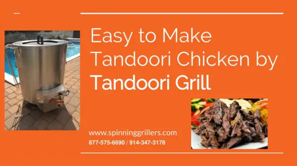 Easy to Make Tandoori Chicken by Tandoori Grill