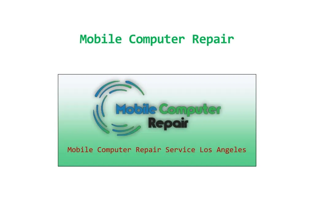 mobile computer repair