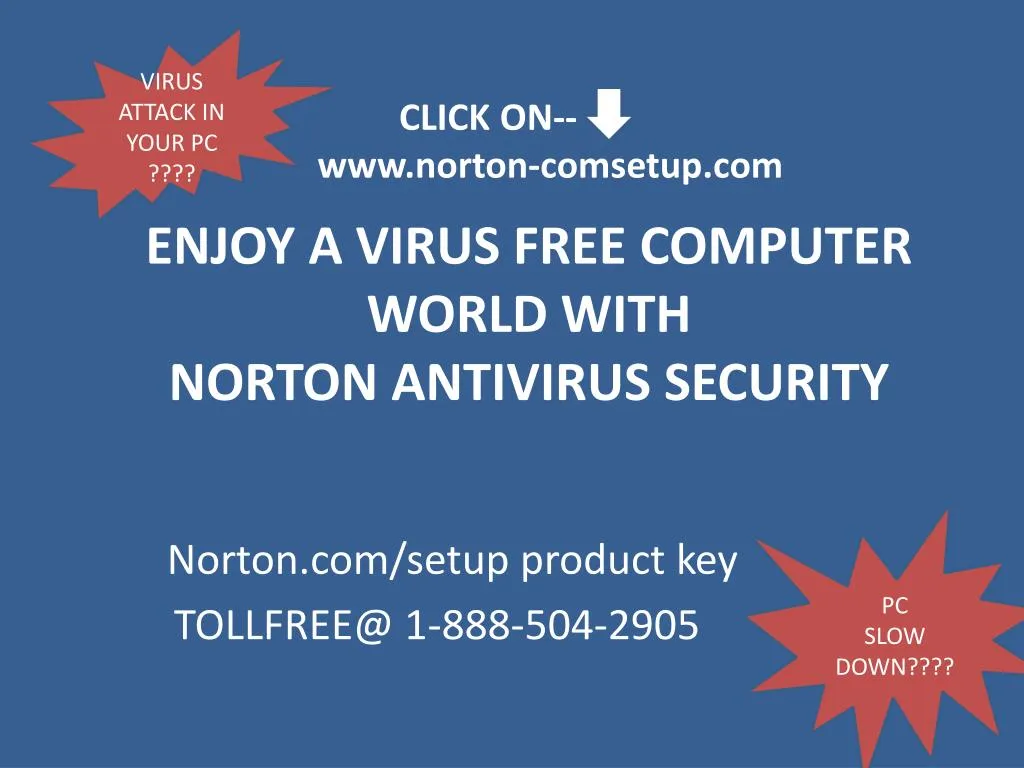 enjoy a virus free computer world with norton antivirus security