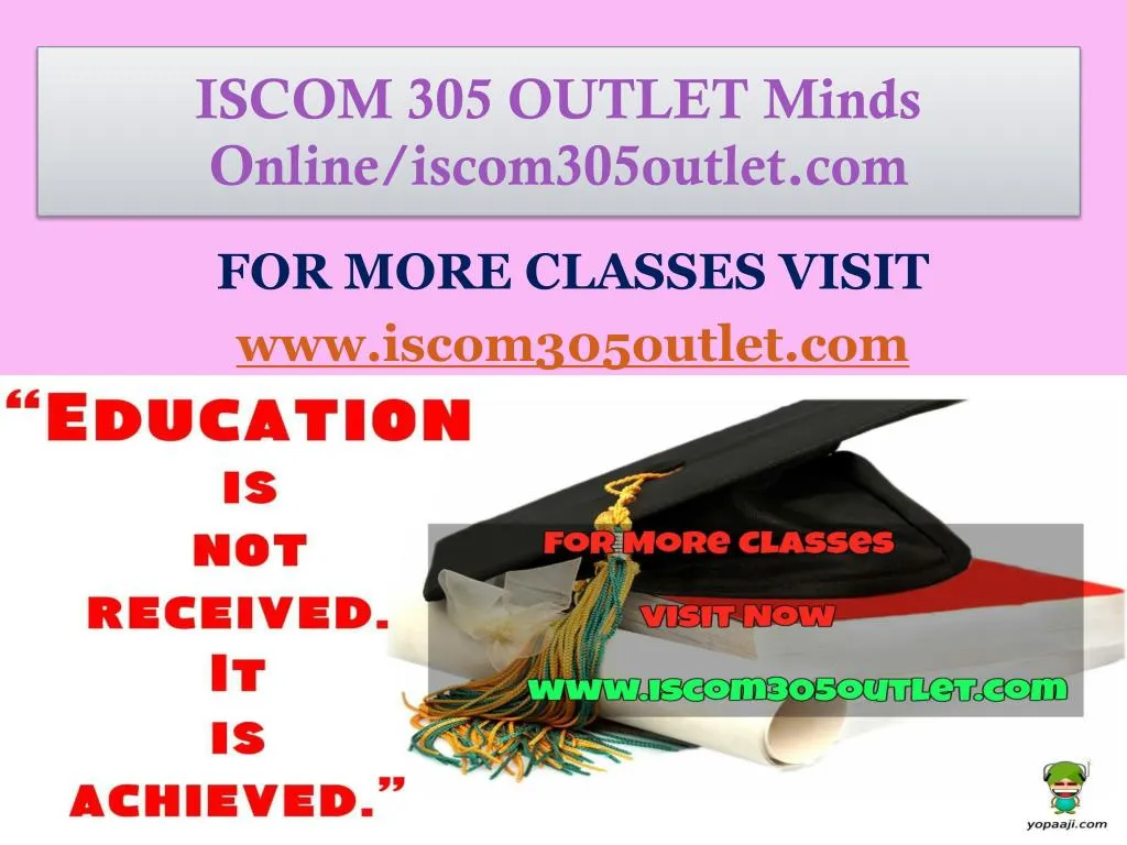 iscom 305 outlet minds online iscom305outlet com
