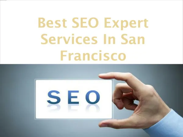 Best SEO Services In San Francisco