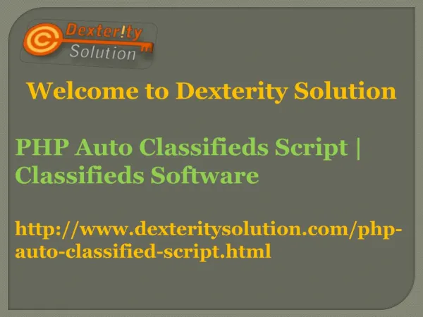 PHP Auto Classifieds Script | Classifieds Software | Auto Classifieds Script