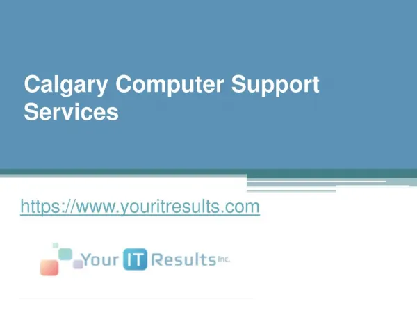 Calgary Computer Support Services - www.youritresults.com