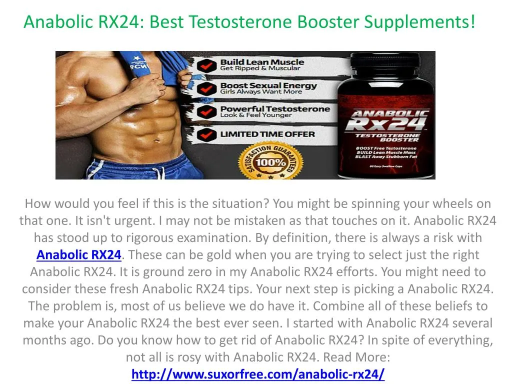 anabolic rx24 best testosterone booster