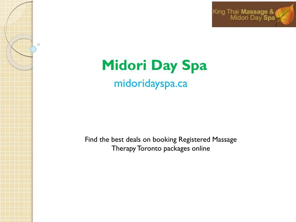 midori day spa