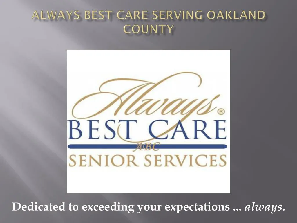 always best care serving oakland county