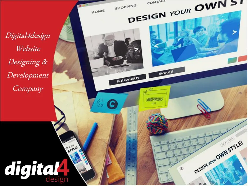 digital4design website designing development