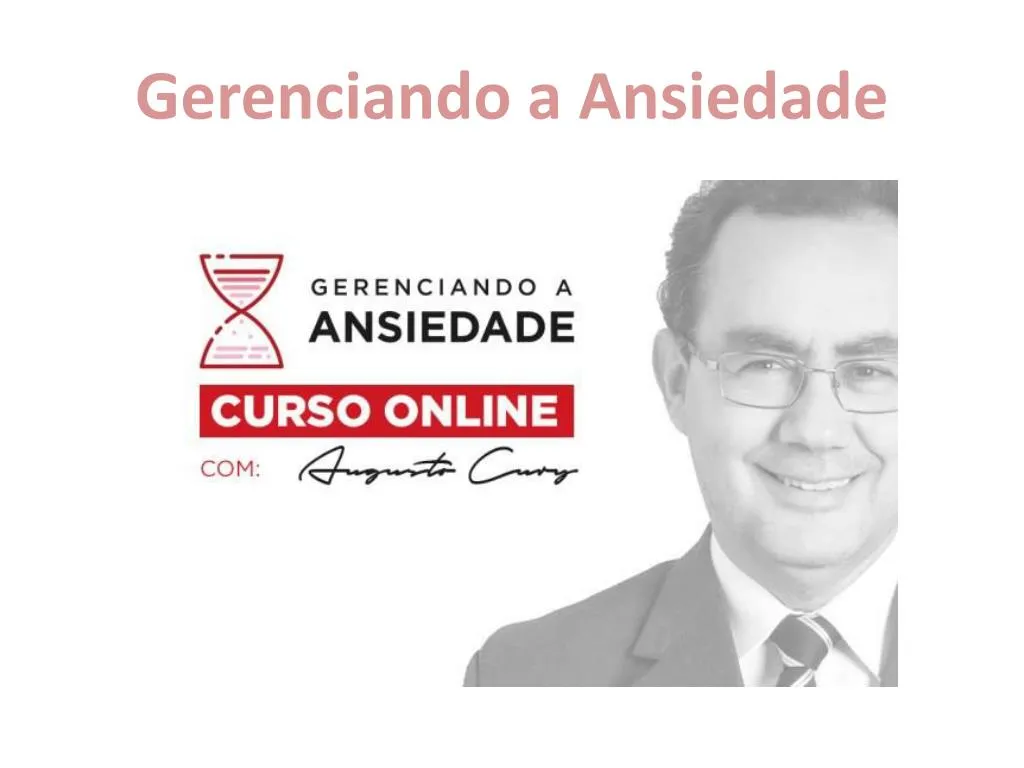 gerenciando a ansiedade