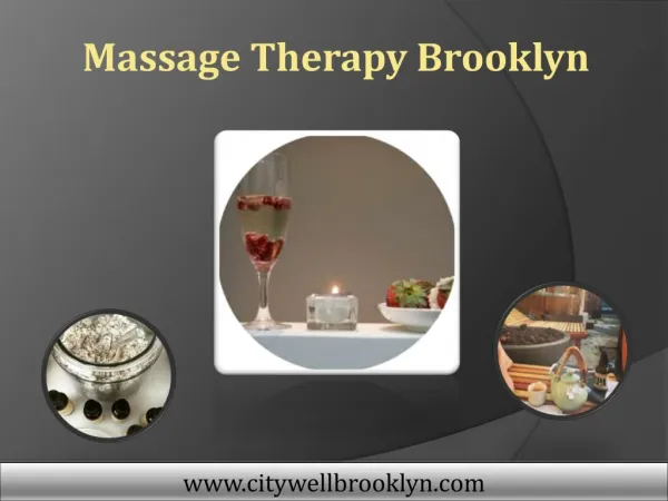 Massage Therapy Brooklyn