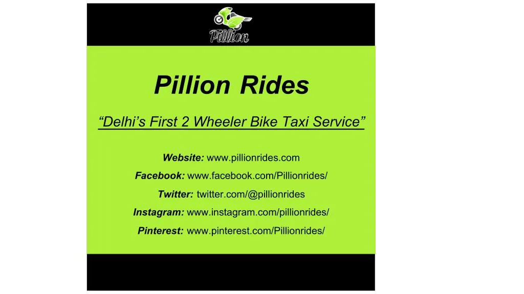 pillion rides delhi s first 2 wheeler bike taxi