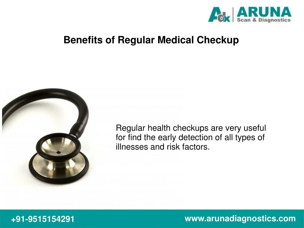 benefits of regular medical checkup