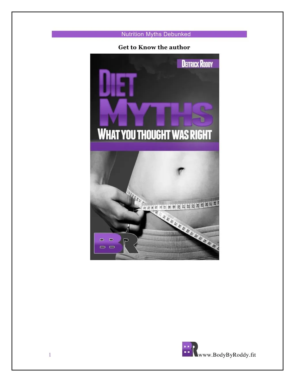 nutrition myths debunked