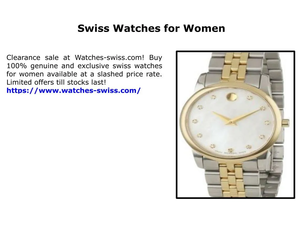 swiss watches for women