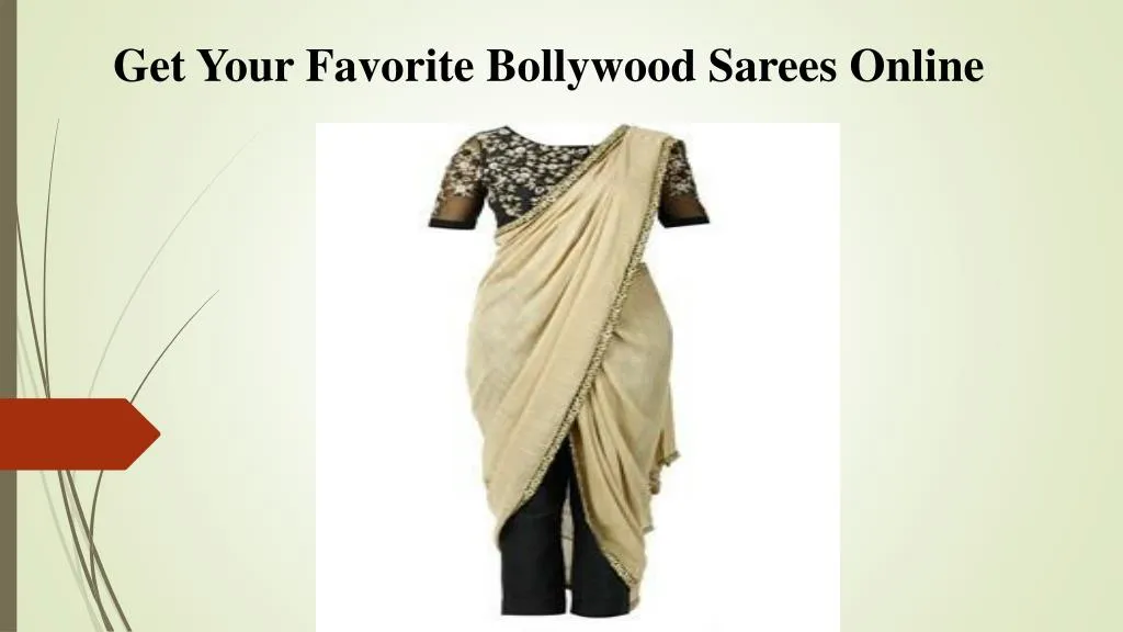 get your favorite bollywood sarees online