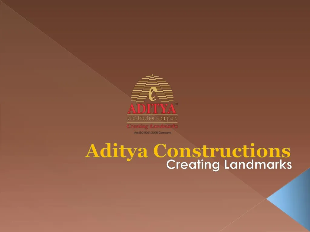 aditya constructions