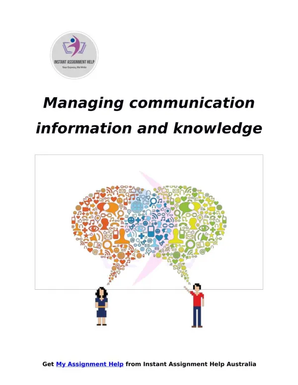 Sample on Communication Management