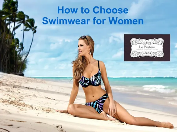 How to Choose Swimwear for Women