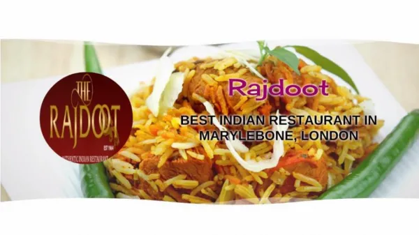 Best Indian Restaurant in Marylebone, London