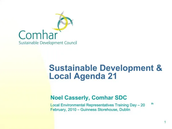 Sustainable Development Local Agenda 21