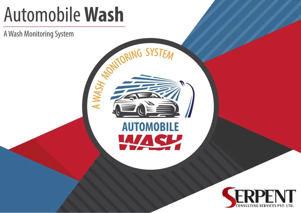 automobile wash a wash monitoring system