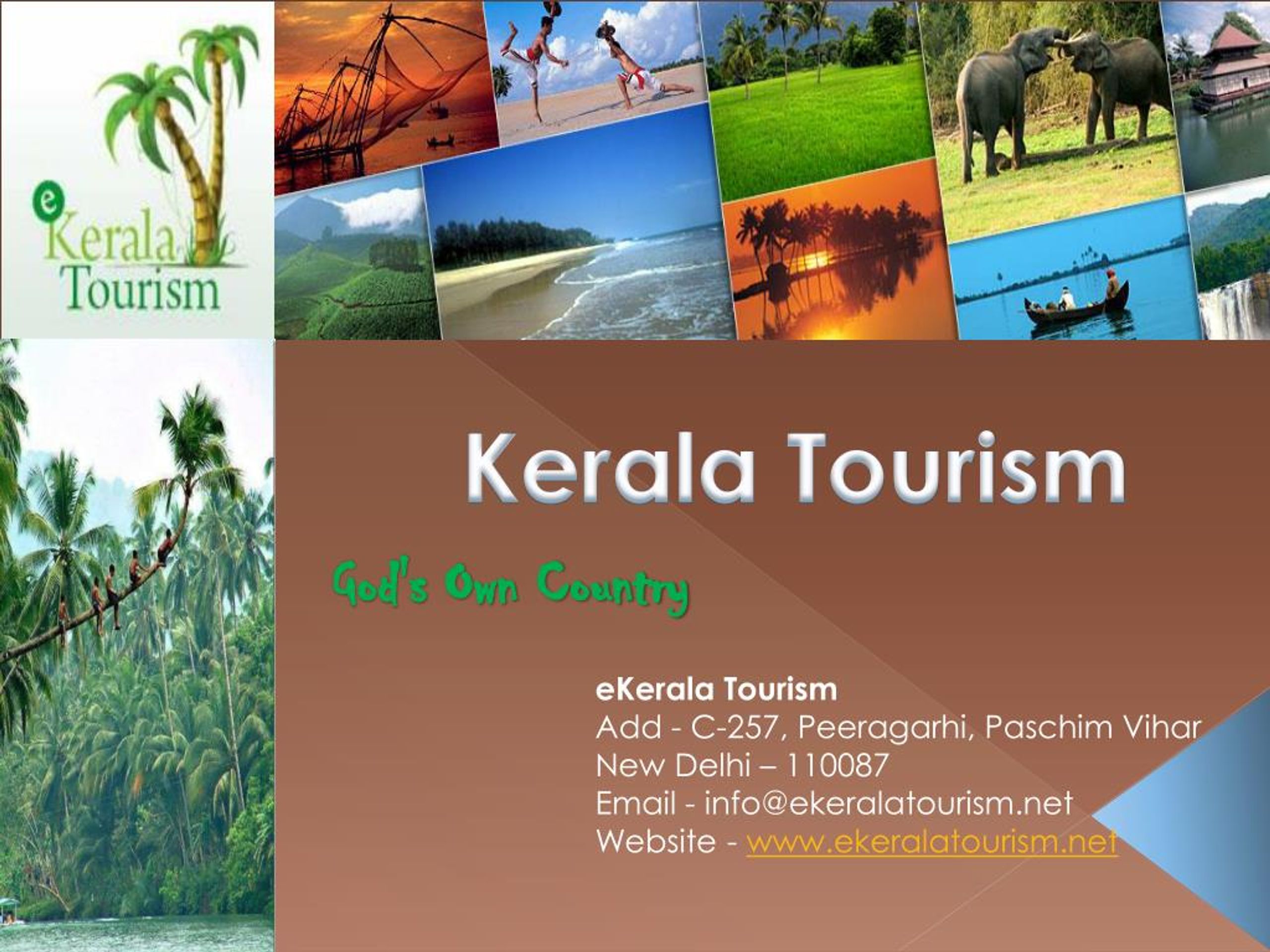 PPT - Promoting Kerala Tourism PowerPoint Presentation, free download ...