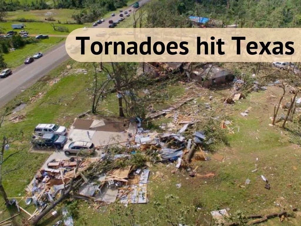 tornadoes hit texas