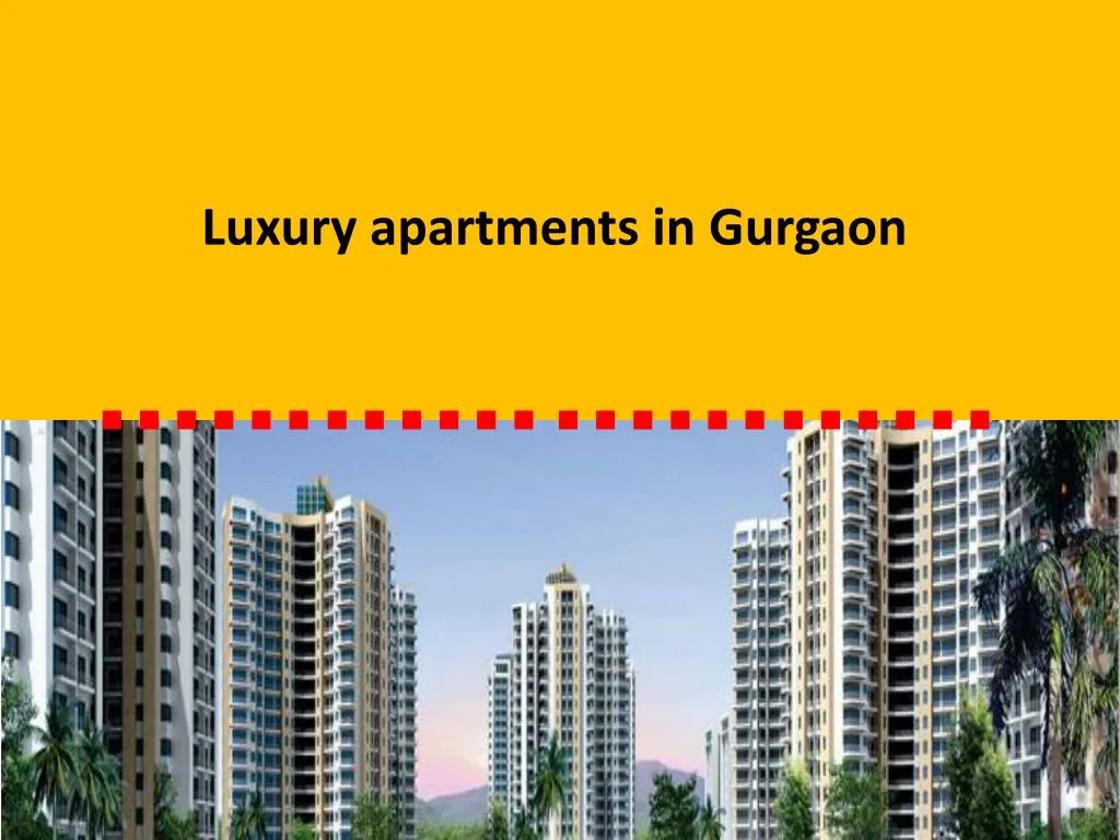 luxury apartments in gurgaon