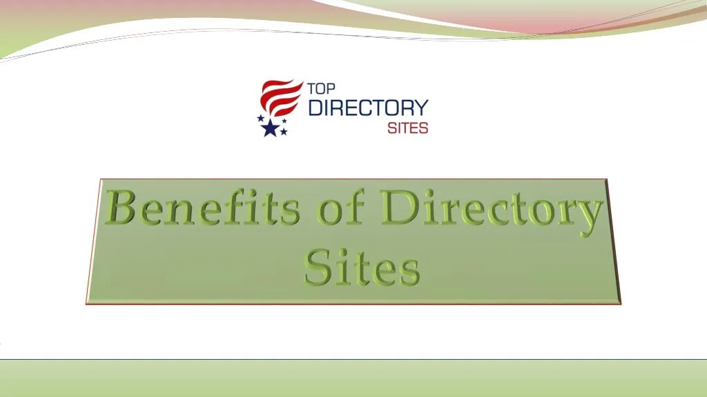 benefits of directory sites