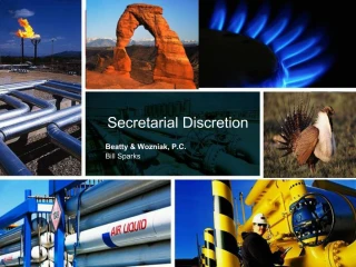 Secretarial Discretion - slide 1