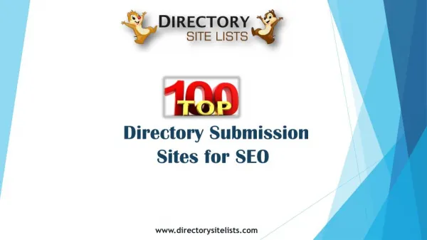 Top 100 directory submission sites for seo