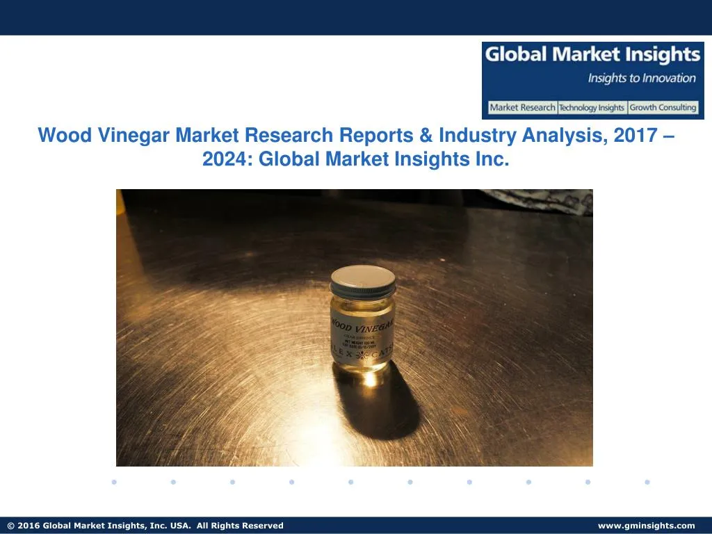 wood vinegar market research reports industry