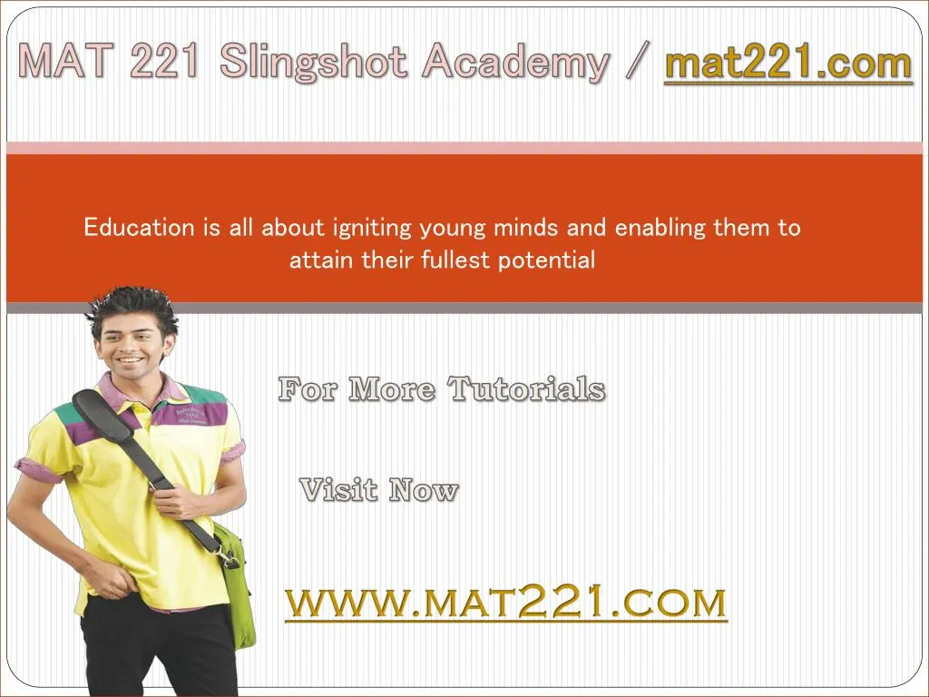 mat 221 slingshot academy mat221 com