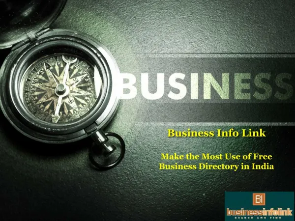 Business Info Link: Make the Most Use of Free Business Directory in India