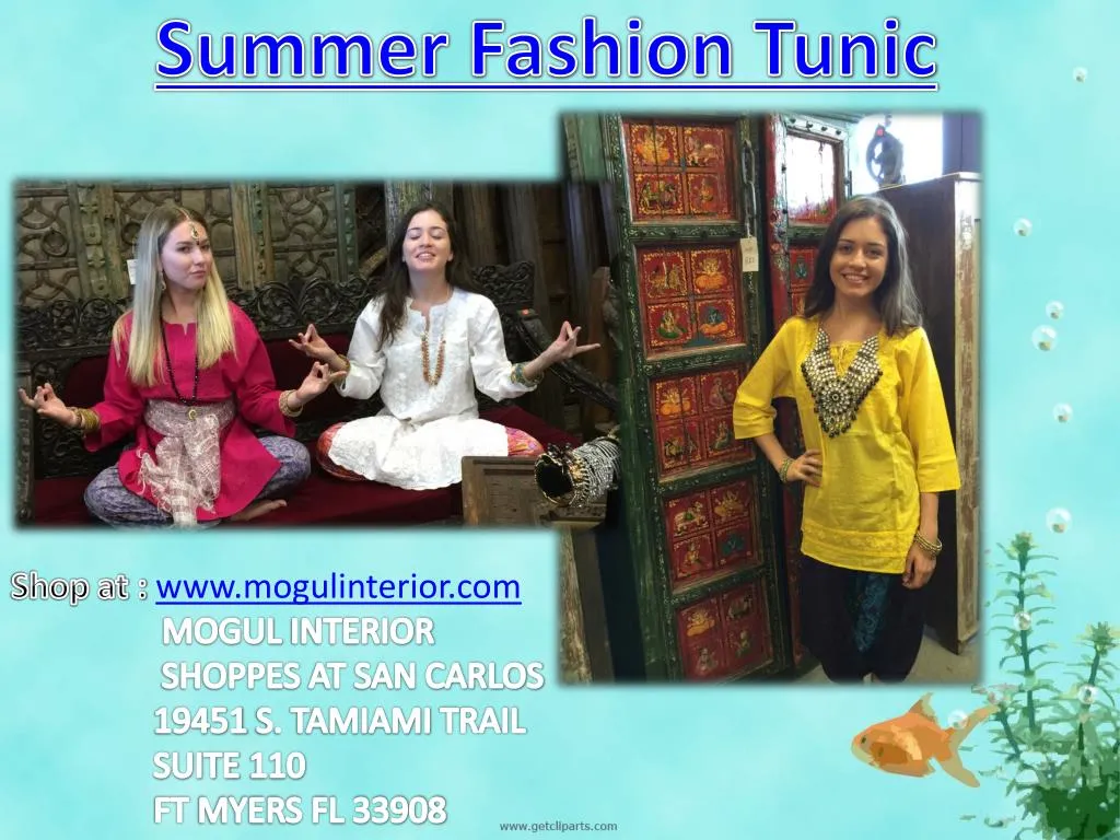summer fashion tunic