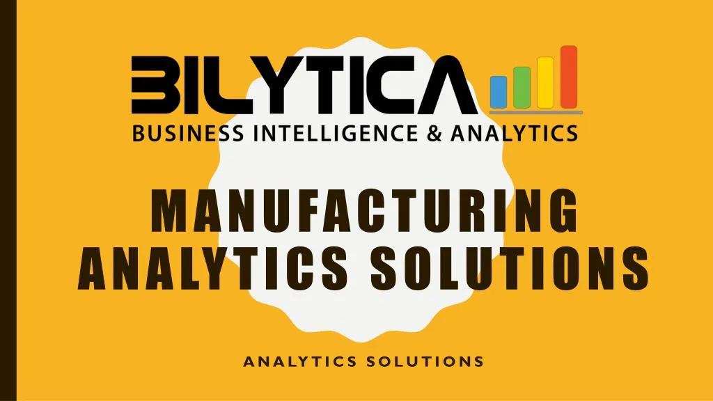 manufacturing analytics solutions