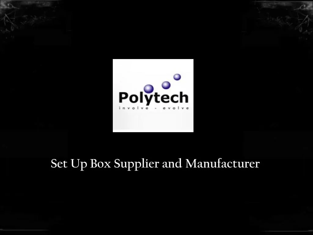 set up box supplier and manufacturer