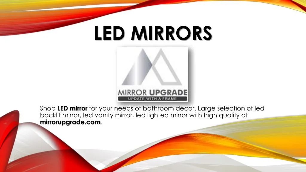 led mirrors