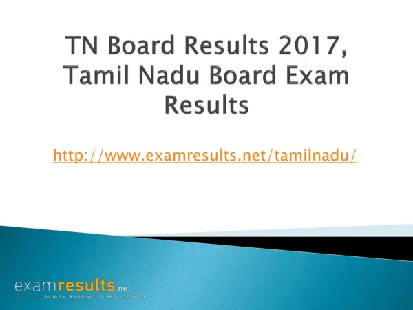 TN Board Result 2017, Tamilnadu 12th Result 2017, TN SSLC Result 2017