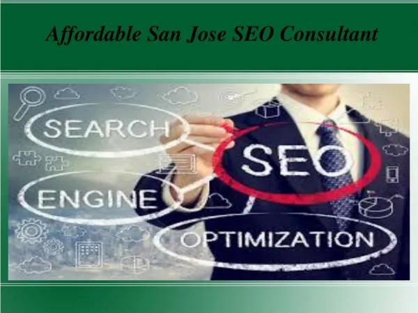 Affordable San Jose SEO Consultant