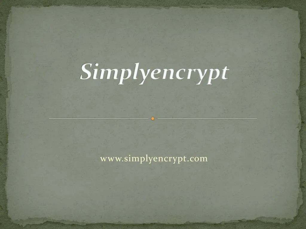 simplyencrypt