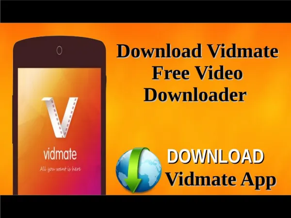 Download Vidmate Free Video Downloader