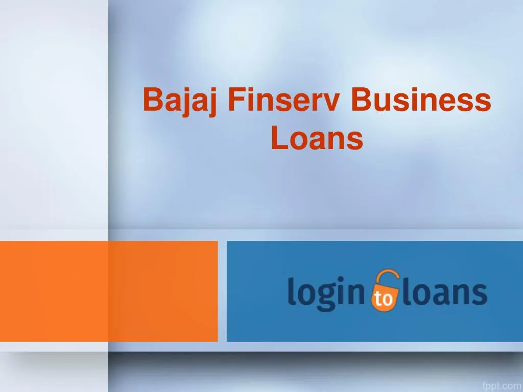 bajaj finserv business loans