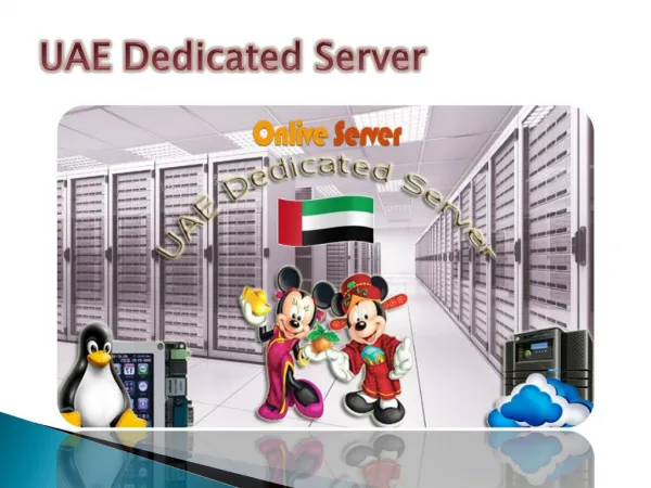 UAE Dedicated Server - Onlive Server Technology LLP