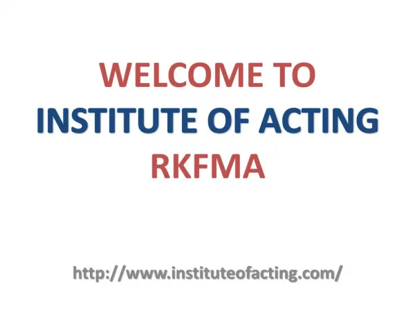 Best Institute of Acting in Delhi 91-965-4208-369