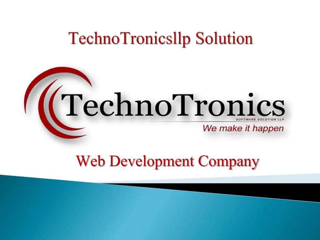 technotronicsllp solution